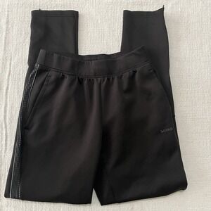 Skora Pants Men's Small Black‎ Qwuik Dry Tapered Fitted Pocket Athletic Running